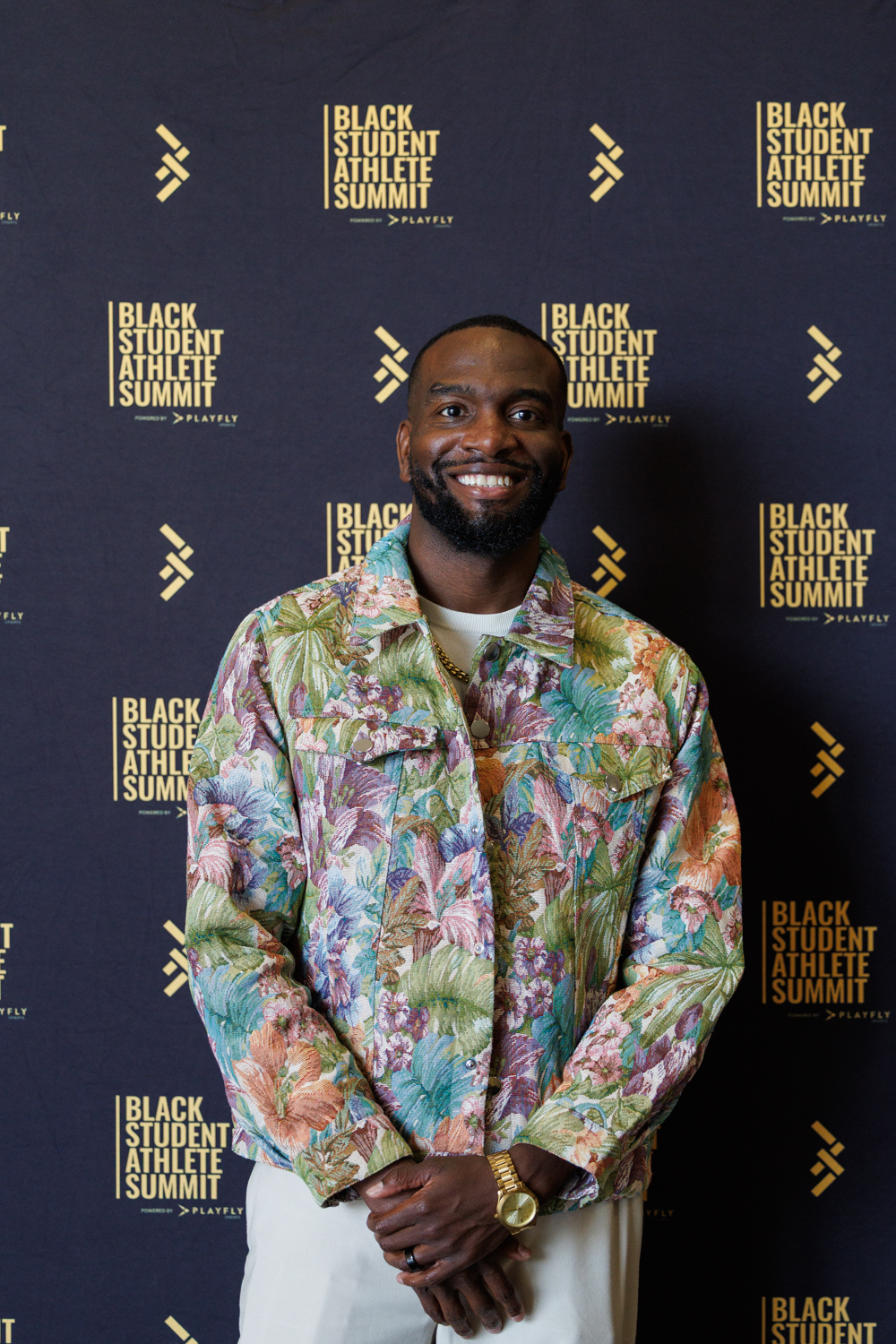 Fred at the Black Student Athlete Summit